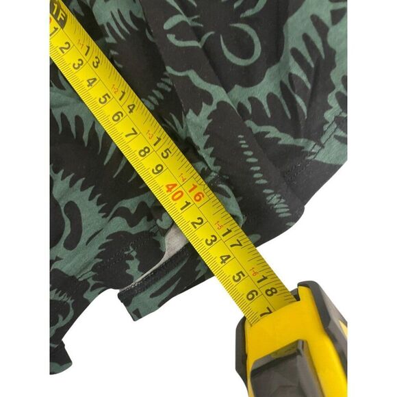 Boden Womens Mini Skirt UK 14 US 10 Green Floral Pleated Pull On R0233 NWT - Picture 10 of 11